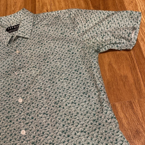 Top Man collard button up - Picture 5 of 6